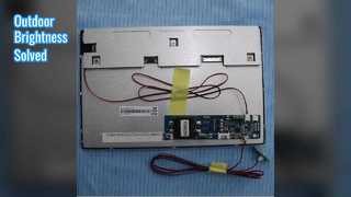 แผง LCD กลางแจ้งความสว่างสูง 10.1 นิ้ว