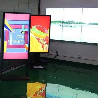 ผู้ผลิตจอแสดงผล LCD หน้าต่าง 65 นิ้วหน้าร้านด้านเดียว