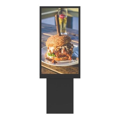 IP65 49 นิ้ว Mcdonald'S Outdoor Menu Board Media Player 3000nits