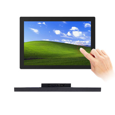 27 นิ้ว 500 Nits เปิดจอ LCD โมเนอร์อุตสาหกรรมจอสัมผัสขนาดจุ