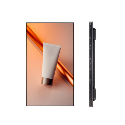 ร้านค้าปลีก 49 นิ้ว Window LCD Display ข้อมูลการส่งเสริม Kiosk LCD Monitor